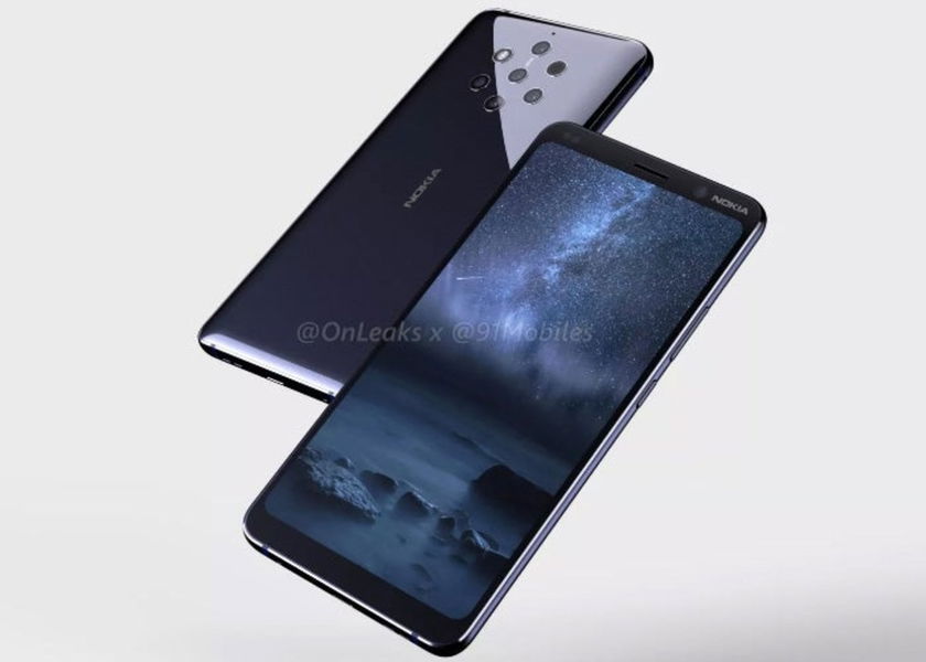 El diseño del Nokia 9 con cinco cámaras se filtra en nuevas imágenes y vídeo