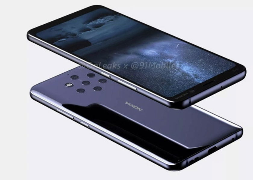 El diseño del Nokia 9 con cinco cámaras se filtra en nuevas imágenes y vídeo