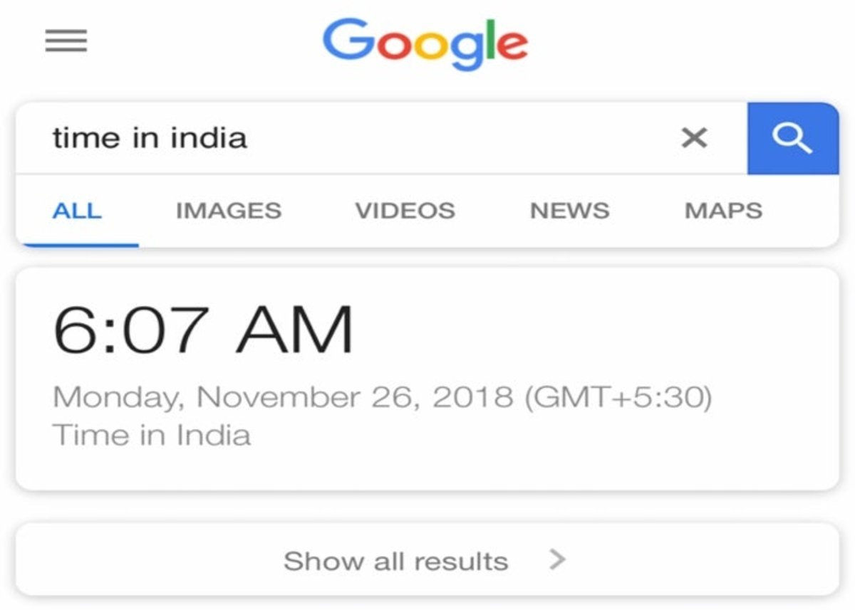 Google ahora es capaz de responder a ciertas búsquedas móviles sin resultados web
