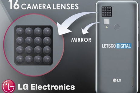 LG patenta un smartphone con 16 cámaras traseras LG patenta un smartphone con 16 cámaras traseras