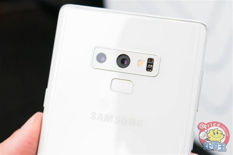 Samsung Galaxy Note 9 color blanco 5