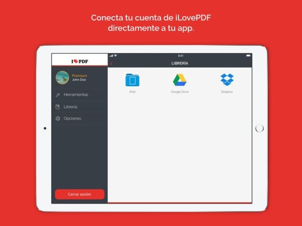 iLovePDF iPad