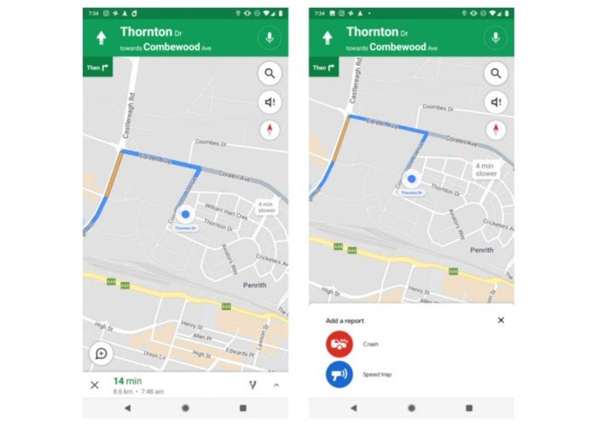 Google Maps comenzará a avisarte sobre accidentes y radares en tu recorrido