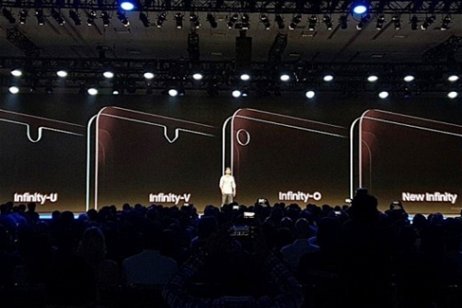 Así luce el primer Samsung con notch circular lateral