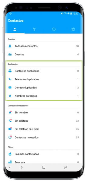 Cómo eliminar contactos duplicados en tu móvil y no morir en el intento