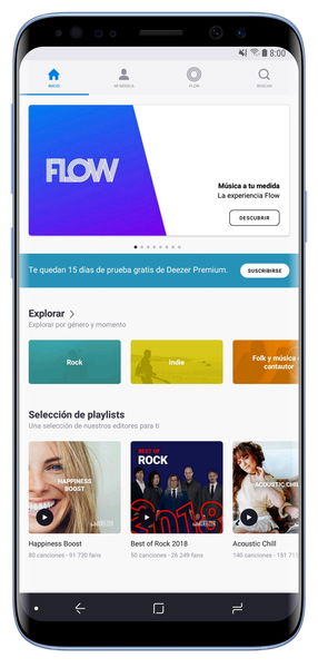 Deezer para Android, análisis: ¿qué diferencias y similitudes tiene con Spotify?