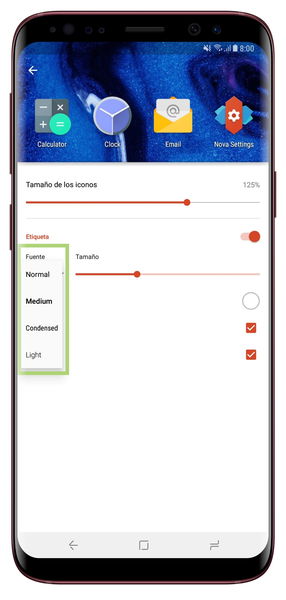 Cómo cambiar la fuente de las letras en Android: mejores apps