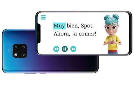 Huawei lanza una aplicación que usa IA para enseñar a leer a niños sordos Huawei lanza una aplicación que usa IA para enseñar a leer a niños sordos