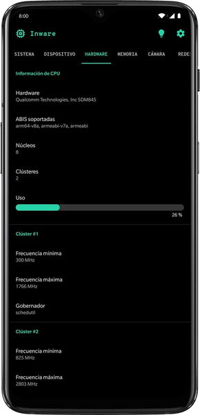 Inware, la app para conocer toda la información de tu móvil Android