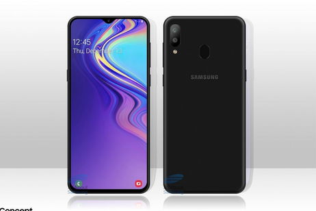 Samsung Galaxy M20: 5000mAh, notch de gota y doble cámara