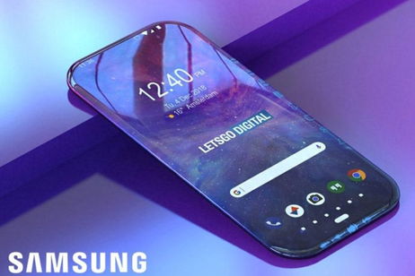 Samsung patenta un teléfono con pantalla en casi todos los lados Samsung patenta un teléfono con pantalla en casi todos los lados