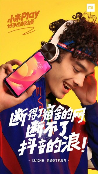 Xiaomi Play, imagen promocional