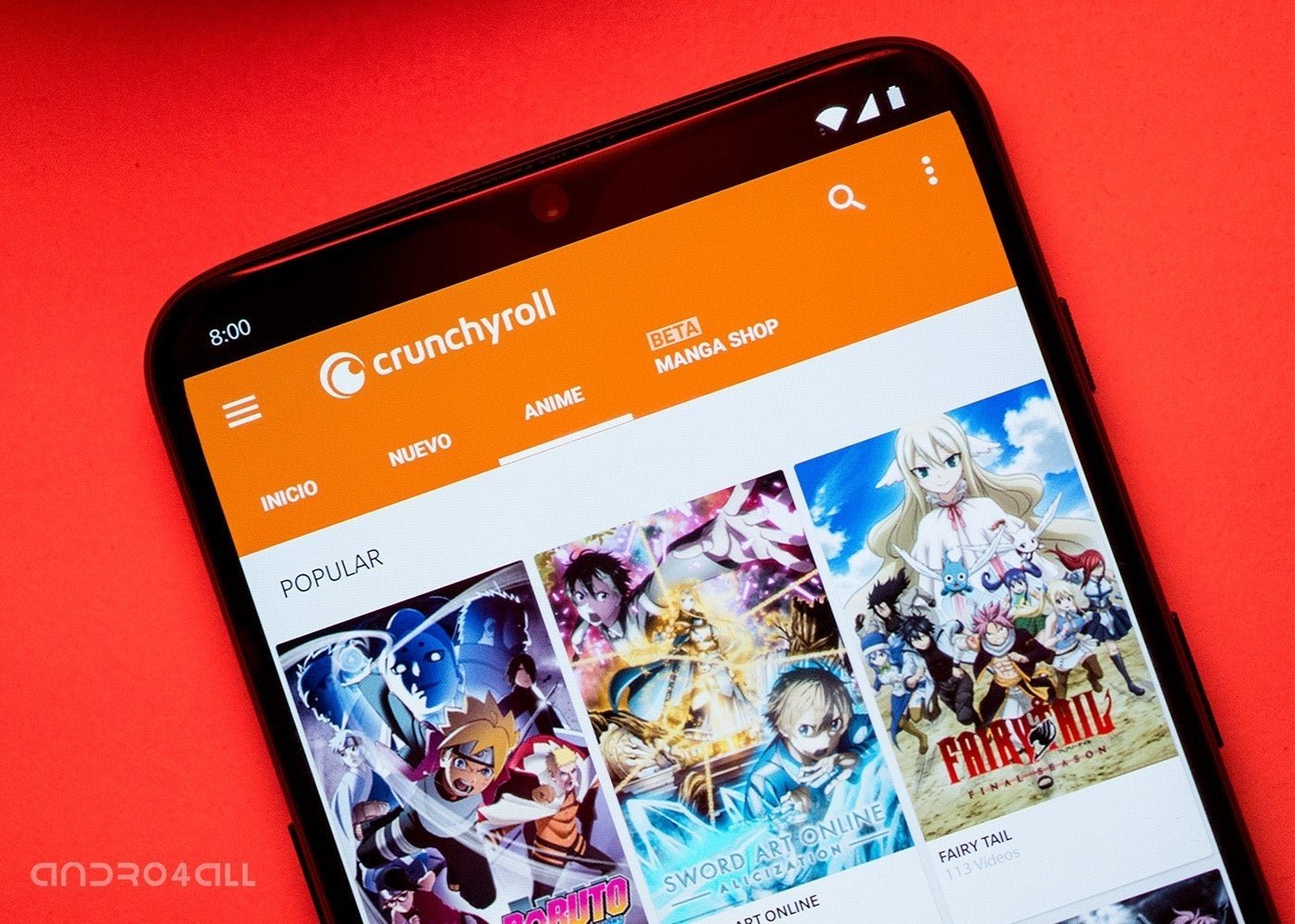 Crunchyroll para Android, app para ver series de anime