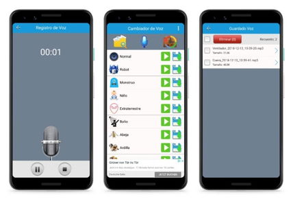 La mejor aplicación de cambiador de voz.