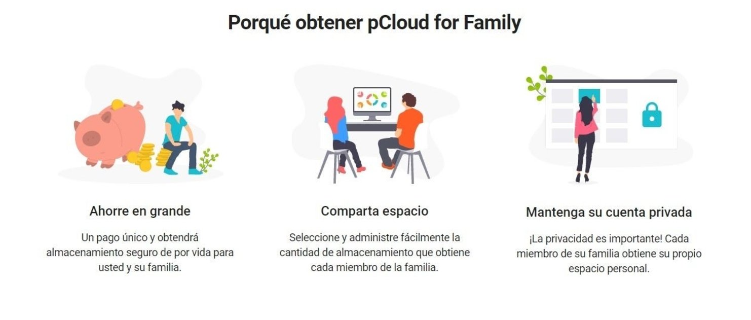 pcloud family