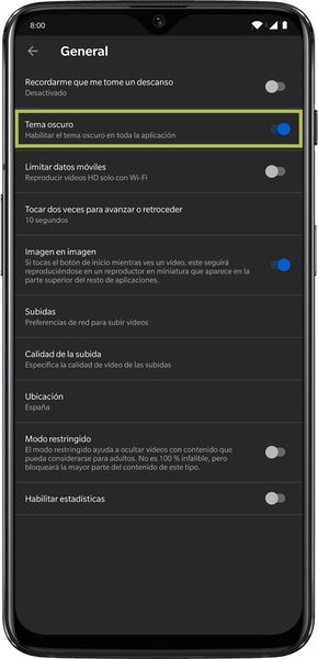 Todas estas apps para Android tienen modo oscuro