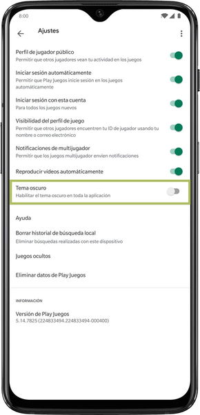 Cómo activar el tema oscuro en todas las aplicaciones de Google que ya lo incluyen