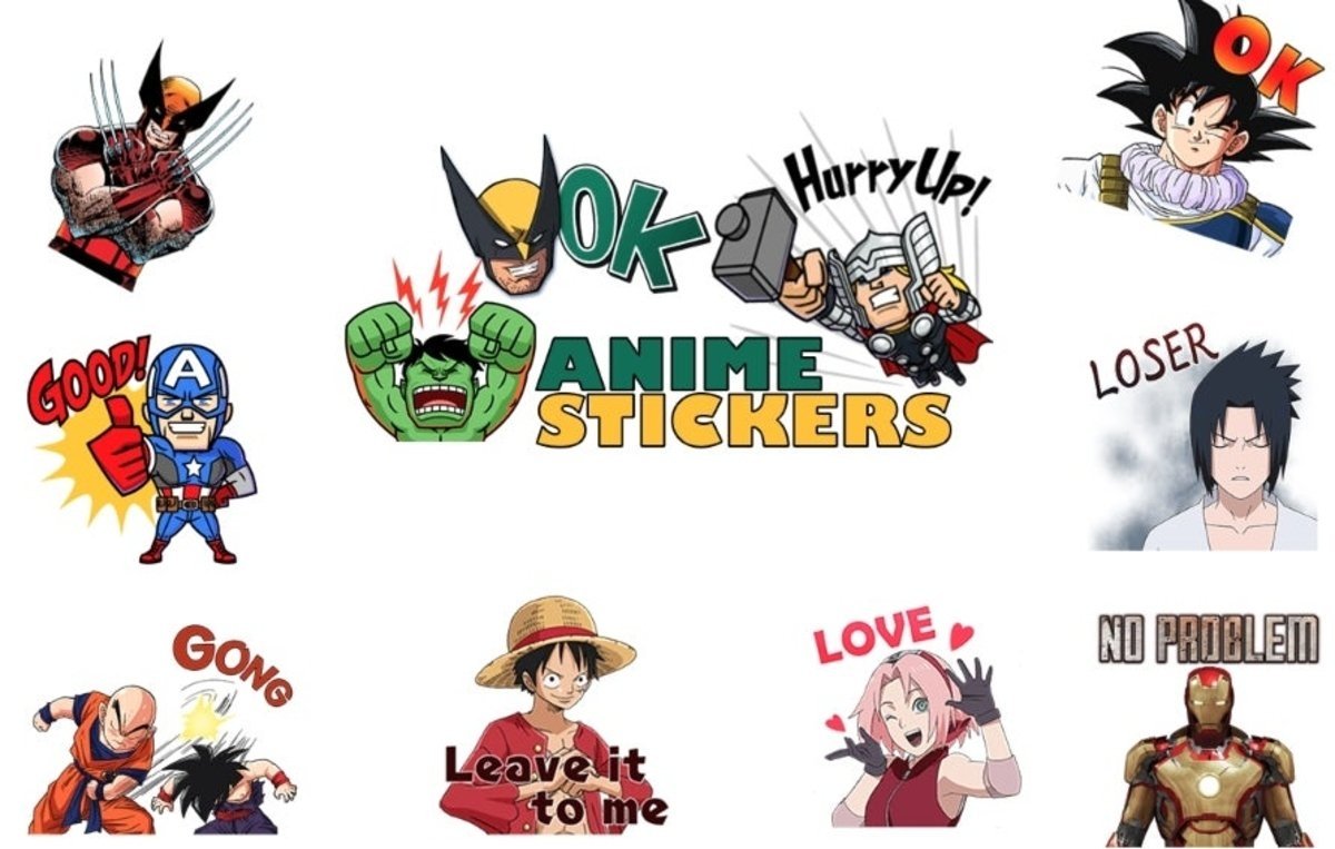 Anime Stickers para WhatsApp