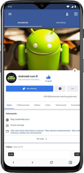 Cómo descargar los vídeos de Facebook en tu móvil