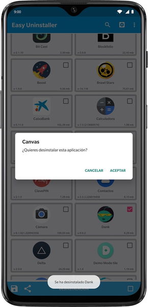 Cómo desinstalar varias aplicaciones a la vez en Android