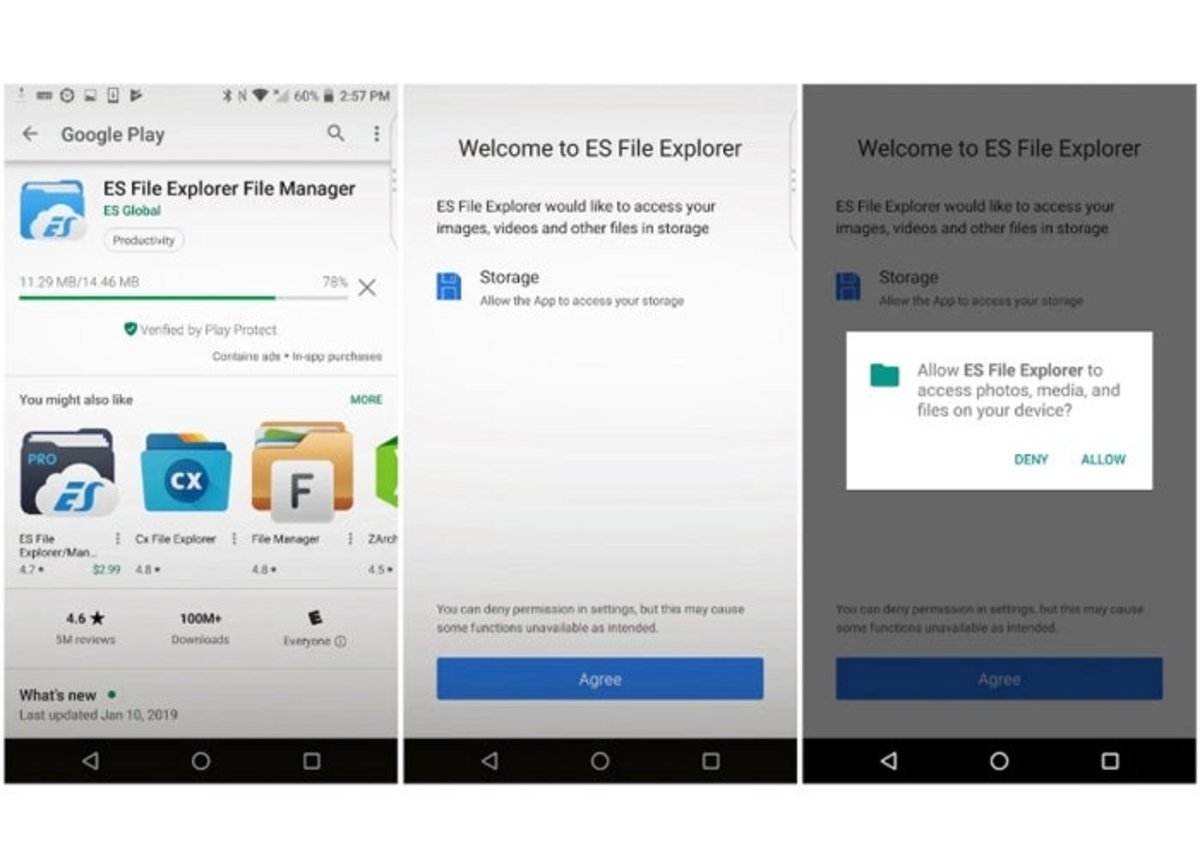 Detectan una vulnerabilidad en ES File Explorer, el explorador de archivos de Android