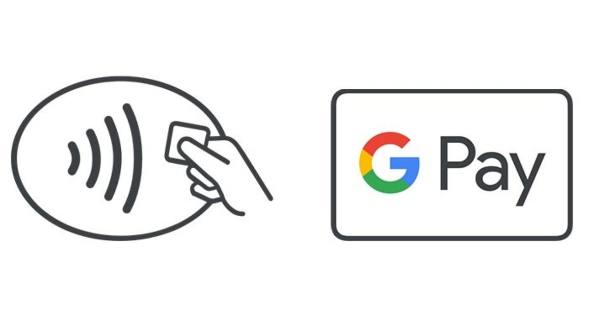 Logos de Contactless y Google Pay
