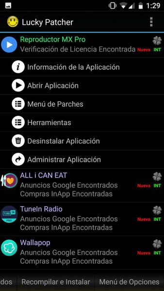 Las 4 mejores alternativas a Lucky Patcher en Android