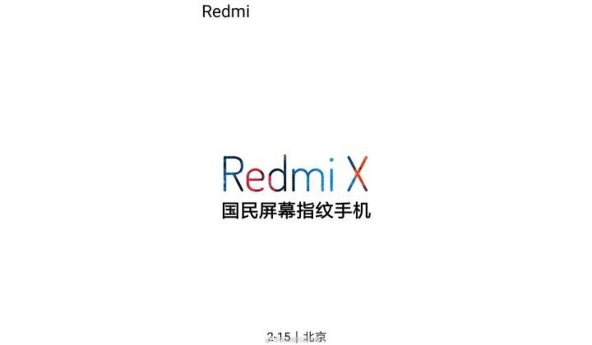 Redmi X poster