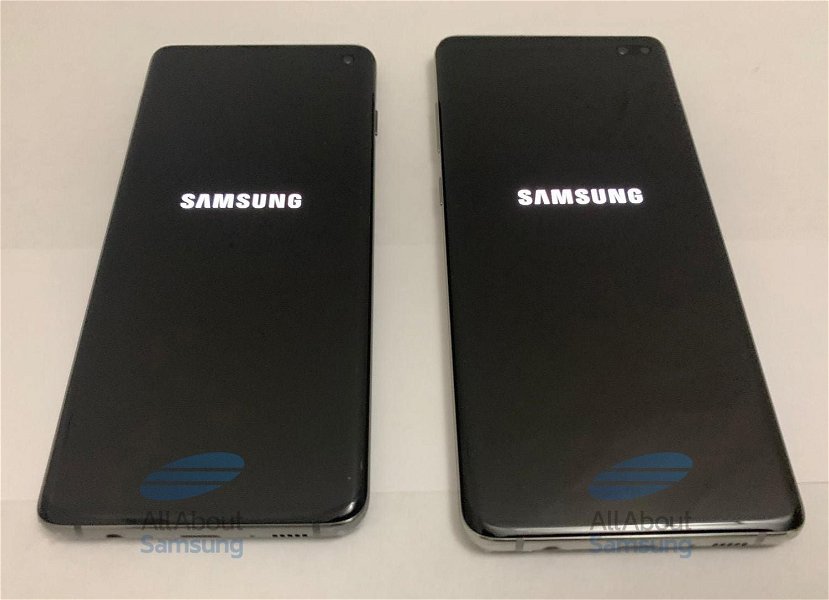 Samsung Galaxy S10 y S10 Plus, diseño pantalla