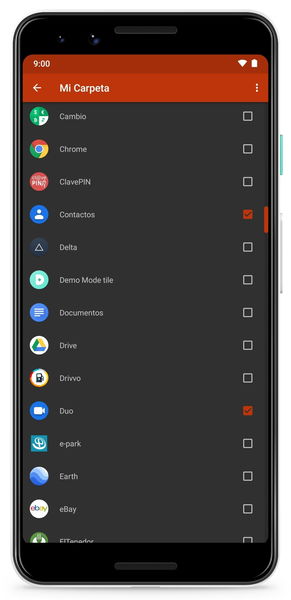 Cómo crear carpetas en Android