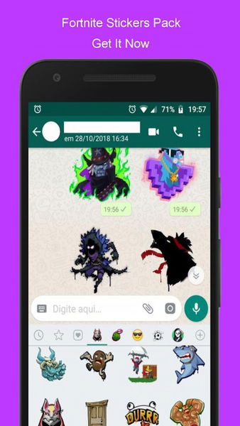 Los mejores packs de stickers de Fortnite para WhatsApp