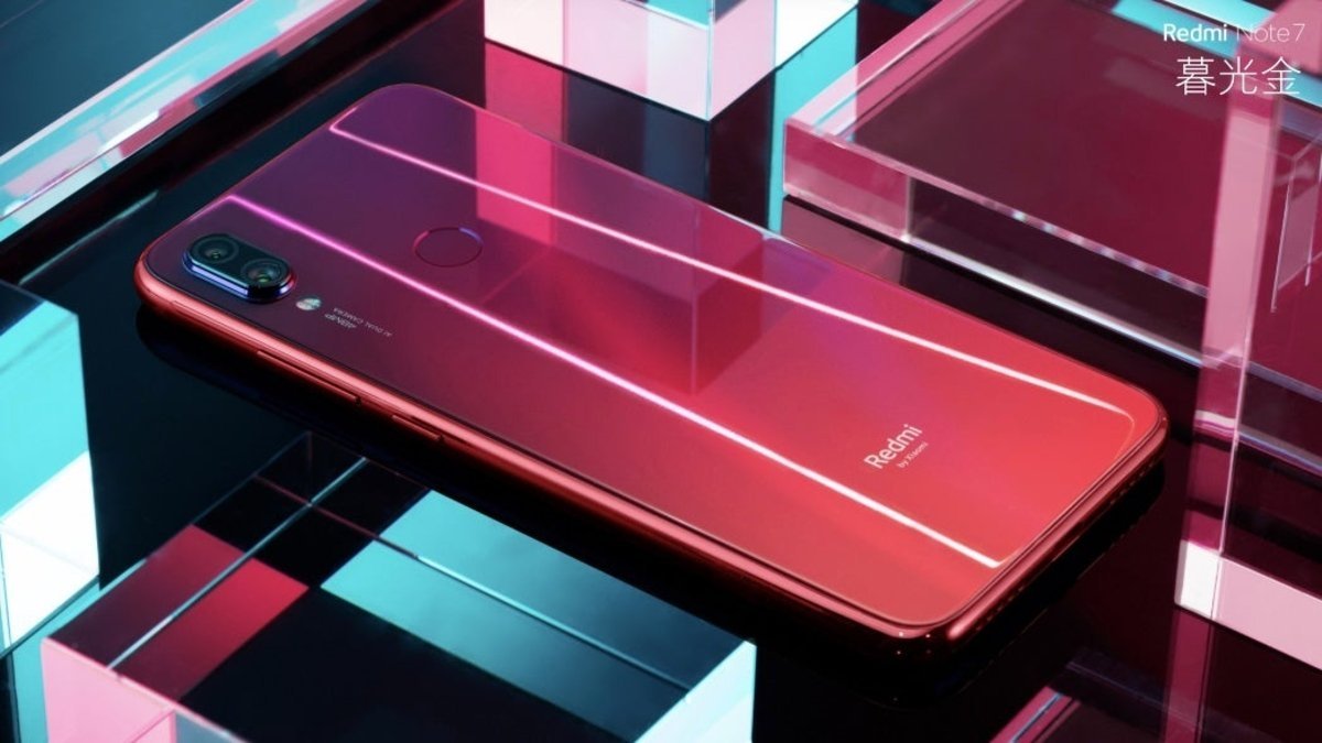 Xiaomi Redmi Note 7, color rojo