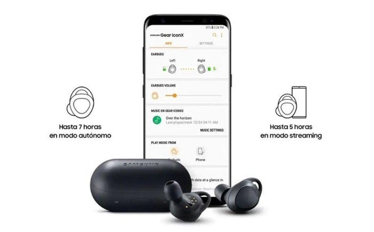 Samsung estaría trabajando en una nueva versión de sus auriculares Gear IconX