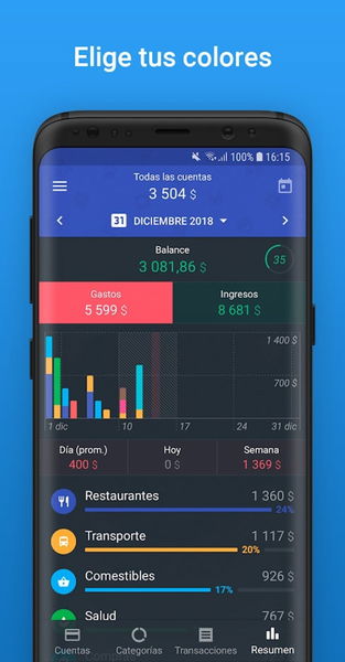 Las 9 mejores apps de control de gastos: gestiona tus finanzas desde el móvil