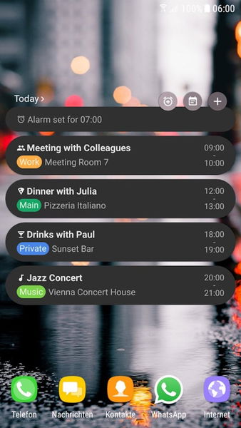 Month: Calendar Widget, el mejor widget para sincronizar con el calendario de Google