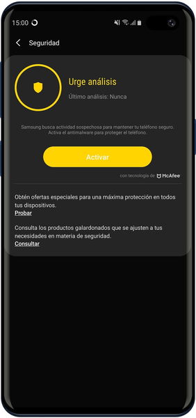 El antivirus McAfee vendrá preinstalado en los Samsung Galaxy S10