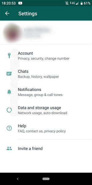 Beta WhatsApp para Android nueva interfaz