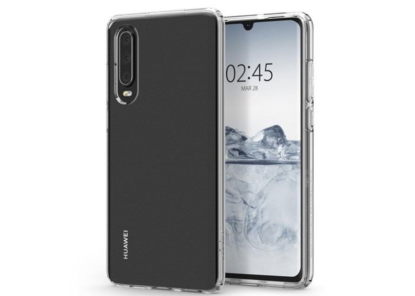 Huawei P30 y P30 Pro renders frontal y trasero