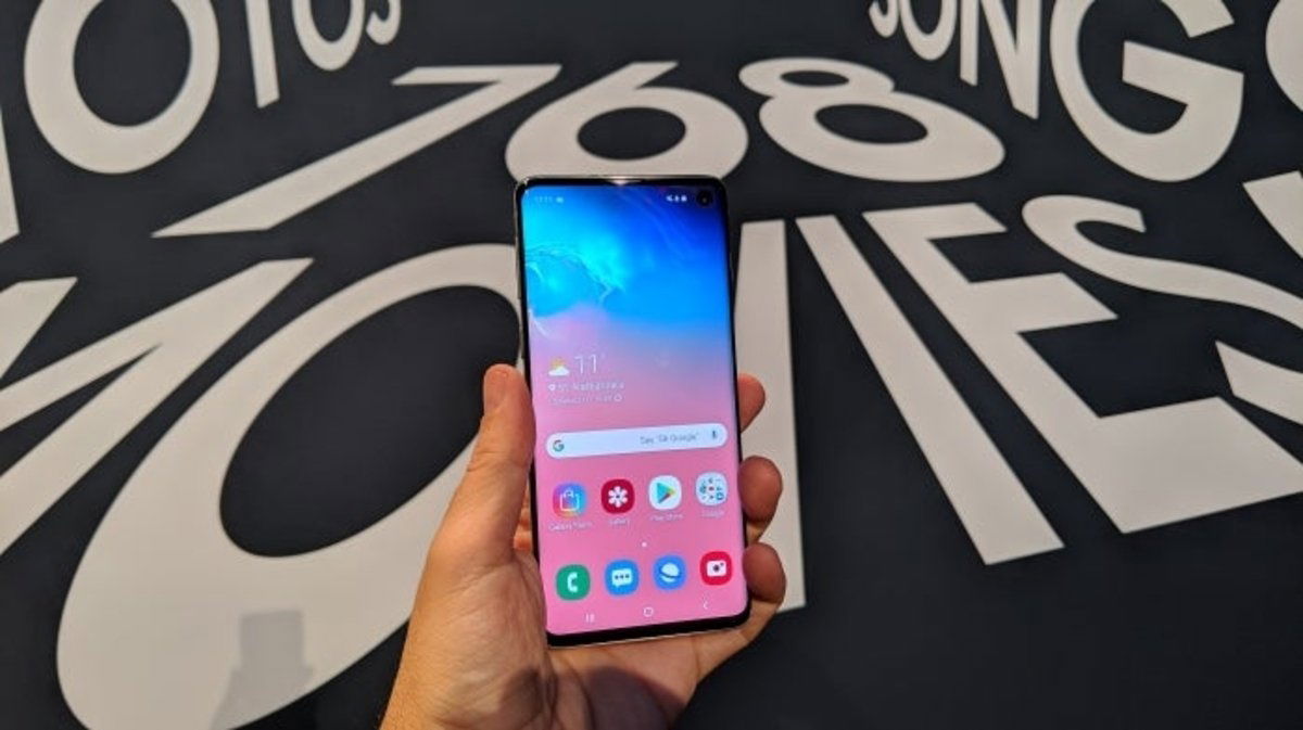 Samsung Galaxy S10 Pantalla de inicio