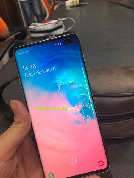 Samsung Galaxy S10 Plus lector huellas