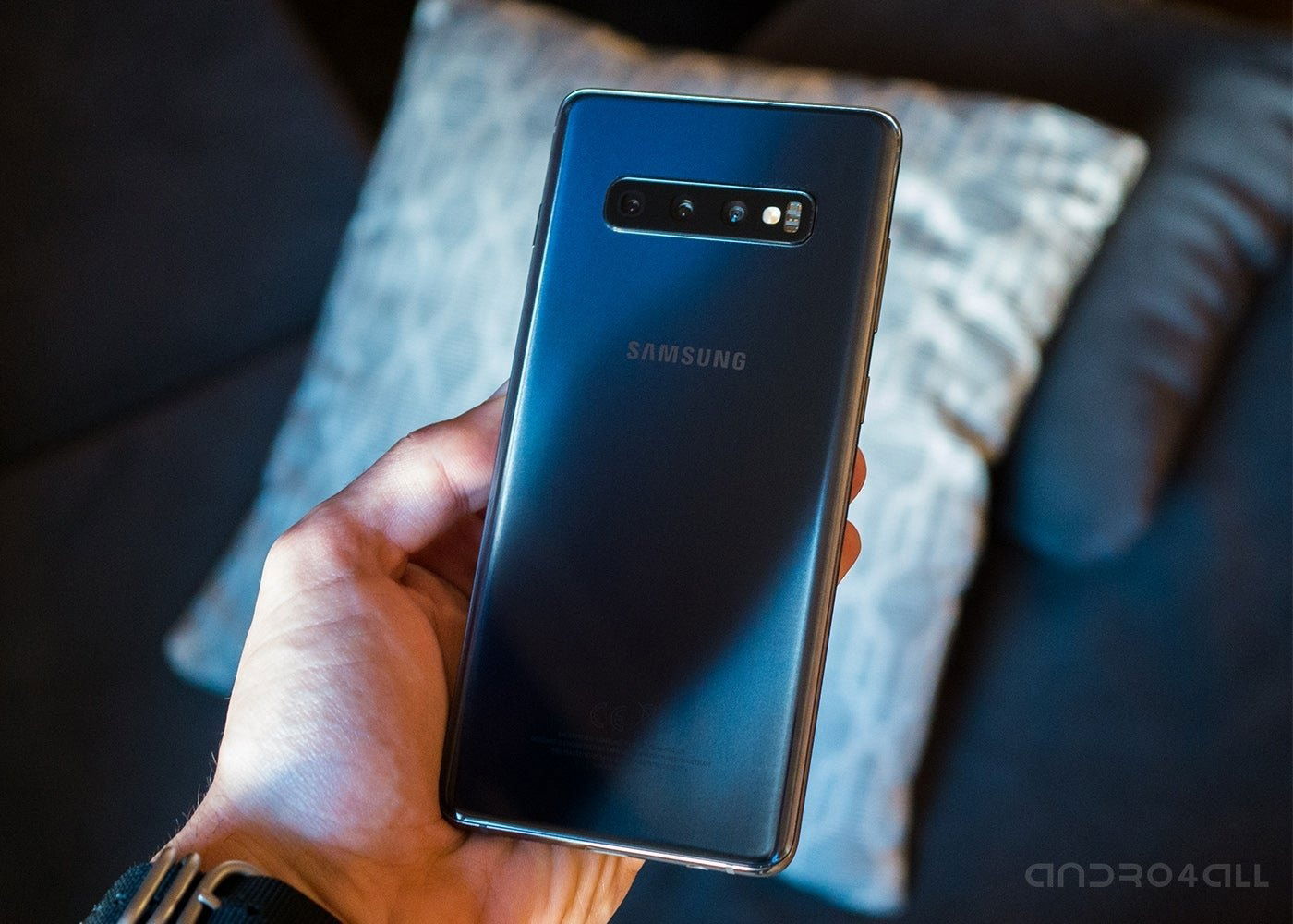 Trasera del Galaxy S10+