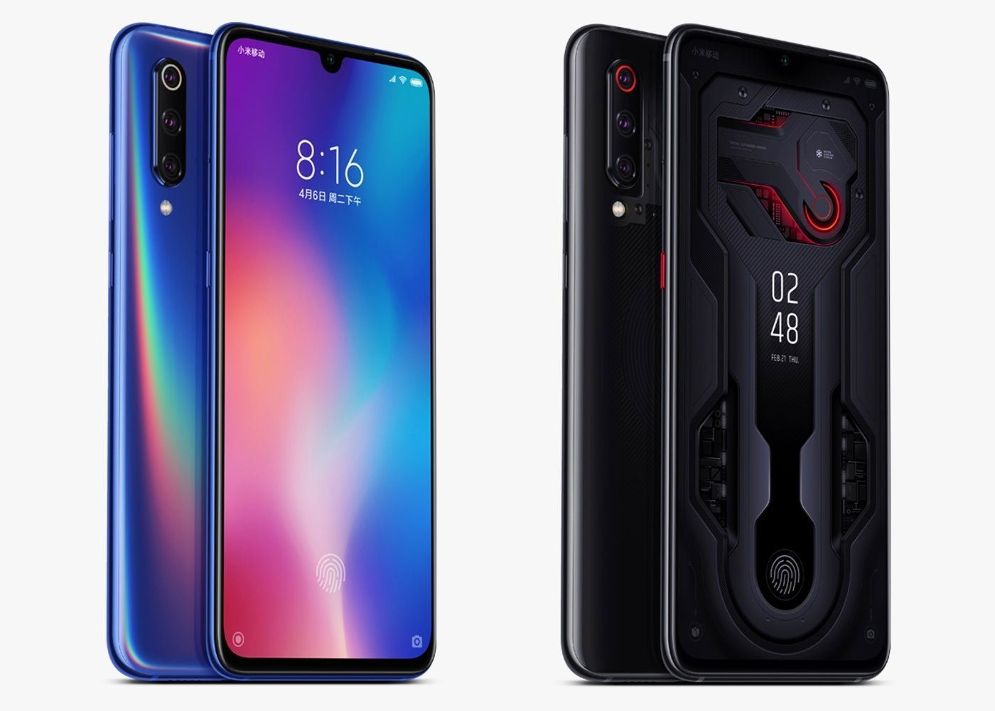 Xiaomi Mi 9 y Mi 9 Transparent Edition