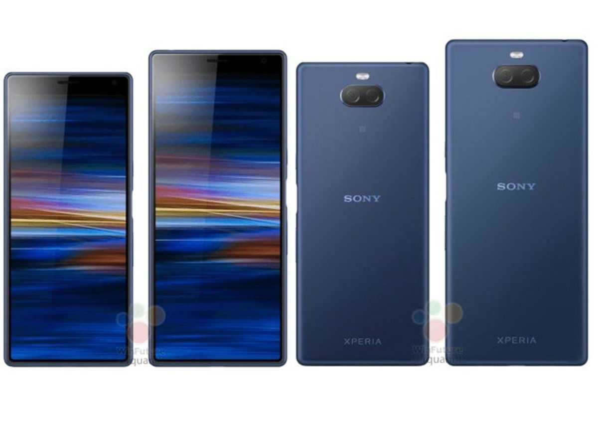 Xperia XA3 Plus renders