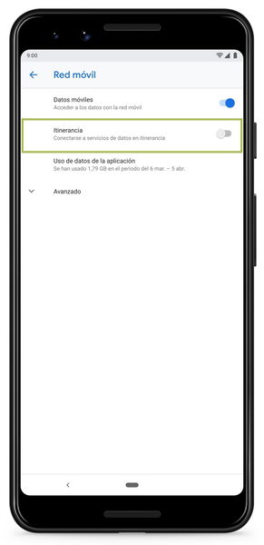 Cómo activar la itinerancia de datos en Android para seguir navegando en el extranjero