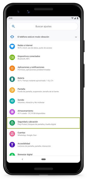 Cómo ponerle una contraseña a tu móvil Android