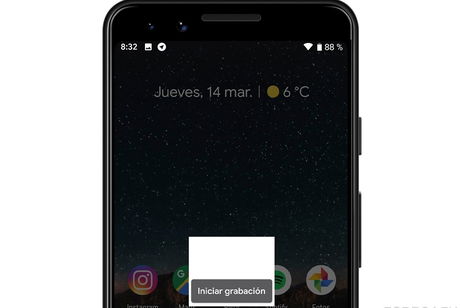 Cómo grabar la pantalla en Android 10 activando la grabación nativa