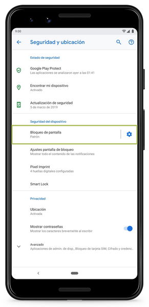 Cómo ponerle una contraseña a tu móvil Android