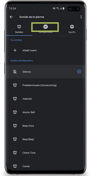 Cómo usar una canción de YouTube de tono de despertador en tu móvil