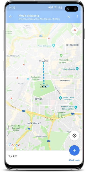 Cómo medir distancias entre dos puntos con Google Maps