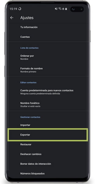 Cómo hacer una copia de seguridad de tus contactos, y cómo restaurarla